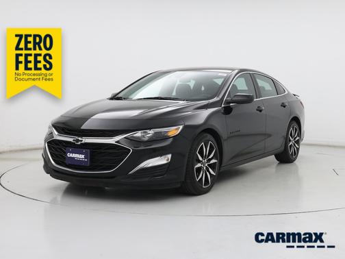 Black 2023 Chevrolet Malibu RS