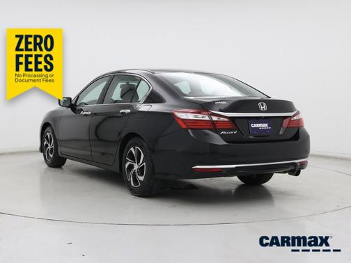 Black 2017 Honda Accord LX
