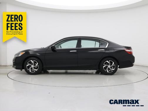 Black 2017 Honda Accord LX