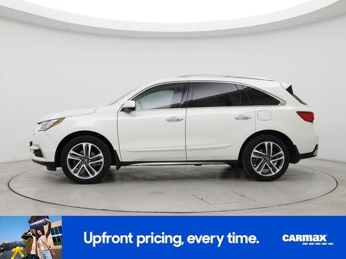 White 2017 Acura MDX Advance