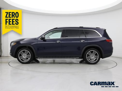 Blue 2020 Mercedes-Benz GLS 450