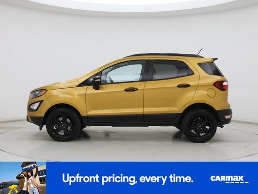 Yellow 2021 Ford EcoSport SES