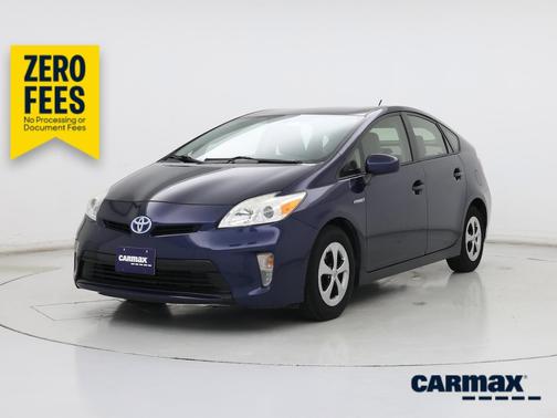 Blue 2015 Toyota Prius Two