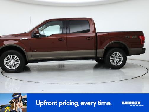 Burgundy 2016 Ford F-150 Lariat