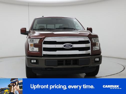Burgundy 2016 Ford F-150 Lariat