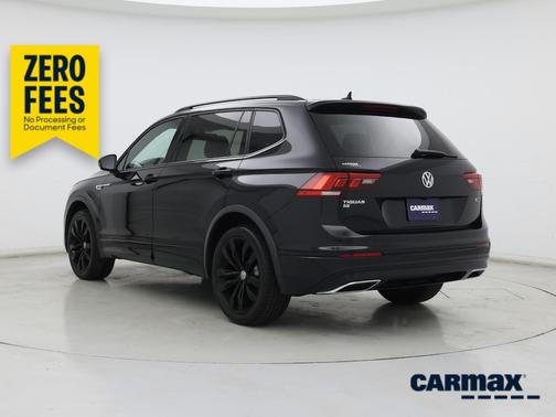 Black 2021 Volkswagen Tiguan SE R-Line Black