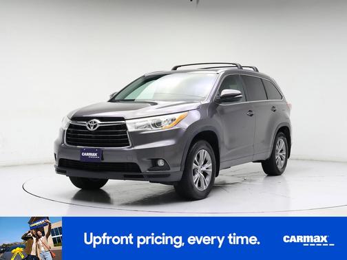 Gray 2014 Toyota Highlander XLE