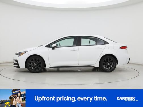 White 2023 Toyota Corolla SE