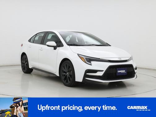 White 2023 Toyota Corolla SE