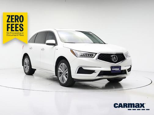 White 2018 Acura MDX Sport Hybrid