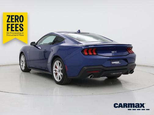 Blue 2024 Ford Mustang GT Premium