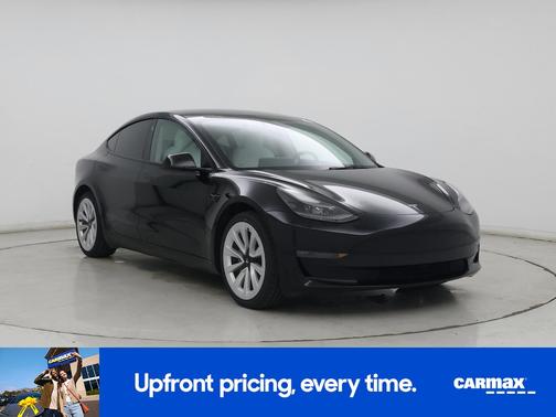 Black 2022 Tesla Model 3 Long Range