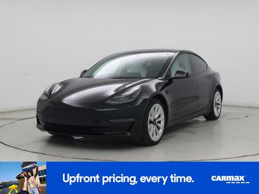 Black 2022 Tesla Model 3 Long Range
