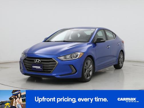Blue 2017 Hyundai ELANTRA Limited