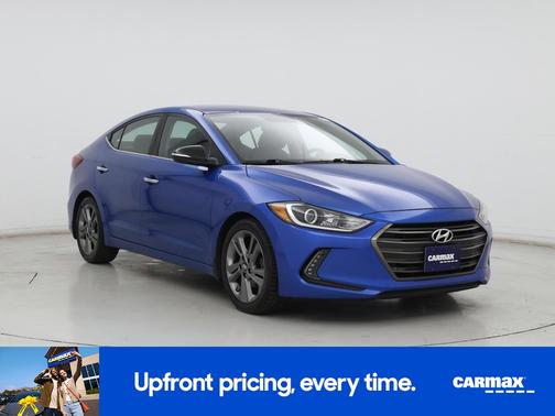 Blue 2017 Hyundai ELANTRA Limited