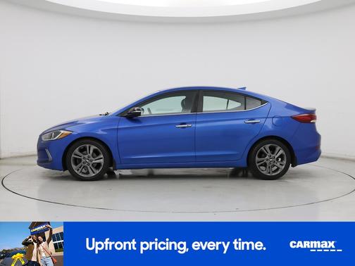 Blue 2017 Hyundai ELANTRA Limited