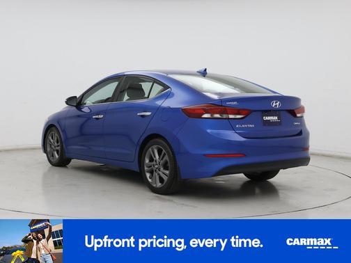 Blue 2017 Hyundai ELANTRA Limited