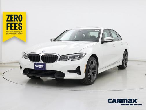 White 2019 BMW 330 XI