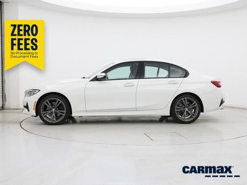 White 2019 BMW 330 XI