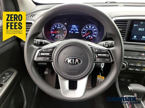 Black 2020 Kia Sportage LX