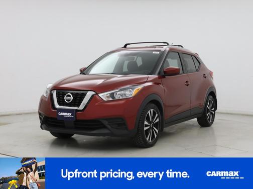 Red 2020 Nissan Kicks SV