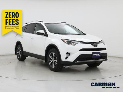 White 2016 Toyota RAV4 XLE