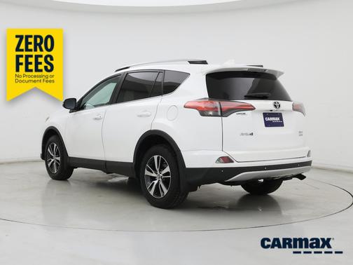 White 2016 Toyota RAV4 XLE