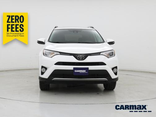 White 2016 Toyota RAV4 XLE
