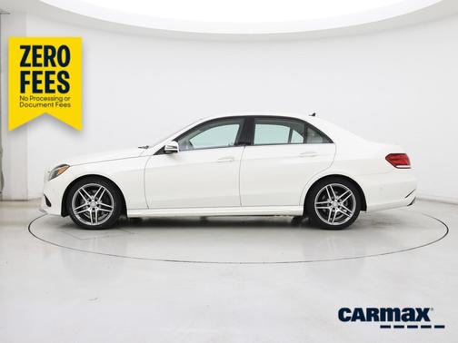 White 2016 Mercedes-Benz E-Class Luxury