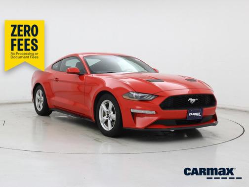 Red 2019 Ford Mustang Ecoboost