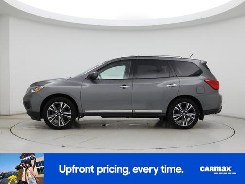 Gray 2018 Nissan Pathfinder Platinum