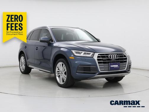 Blue 2018 Audi Q5 Prestige