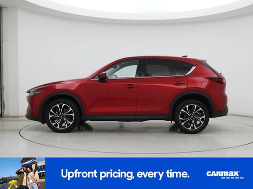 Red 2022 Mazda CX-5 2.5 S Premium Package