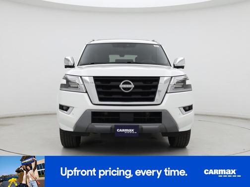 White 2022 Nissan Armada Platinum
