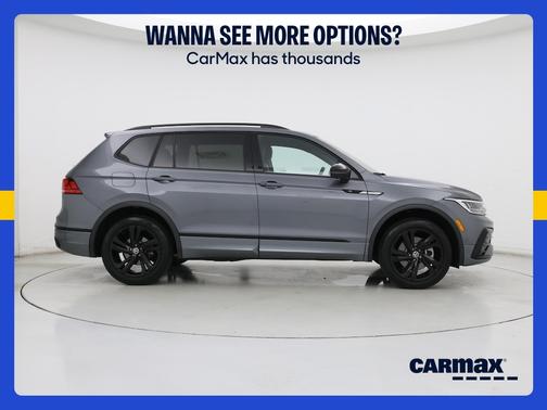 Gray 2024 Volkswagen Tiguan SE R-Line Black