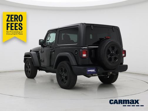 Black 2022 Jeep Wrangler Sport S