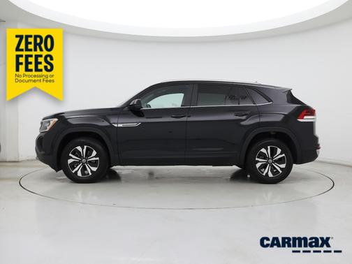 Black 2024 Volkswagen Atlas Cross Sport SE
