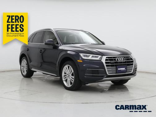 Blue 2018 Audi Q5 Premium Plus