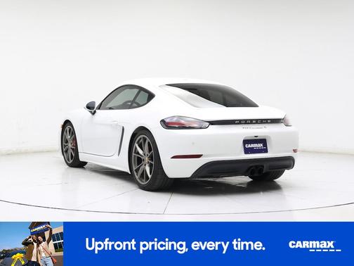 White 2018 Porsche 718 Cayman S