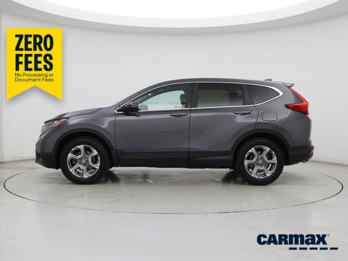 Gray 2018 Honda CR-V EX-L