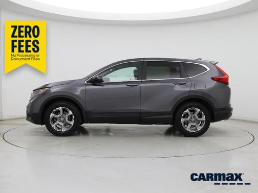 Gray 2018 Honda CR-V EX-L