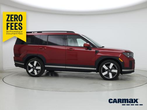 Red 2024 Hyundai SANTA FE Limited