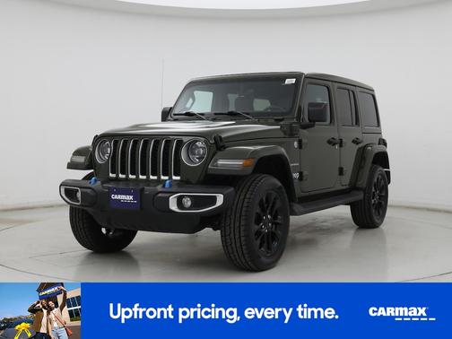 Green 2023 Jeep Wrangler 4xe Unlimited Sahara