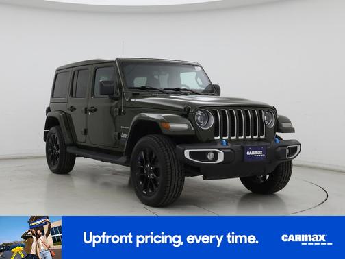 Green 2023 Jeep Wrangler 4xe Unlimited Sahara