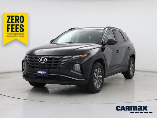 Black 2024 Hyundai TUCSON Hybrid Blue