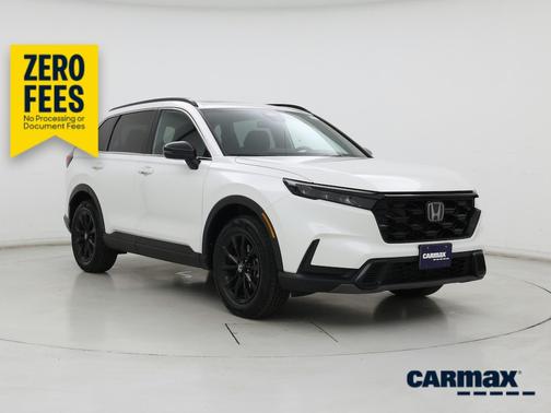 White 2024 Honda CR-V Hybrid Sport