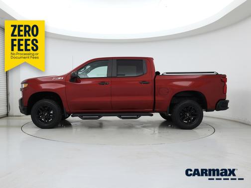 Burgundy 2019 Chevrolet Silverado 1500 Custom Trail Boss