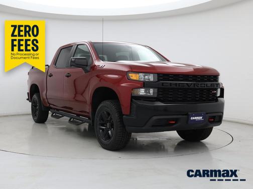 Burgundy 2019 Chevrolet Silverado 1500 Custom Trail Boss