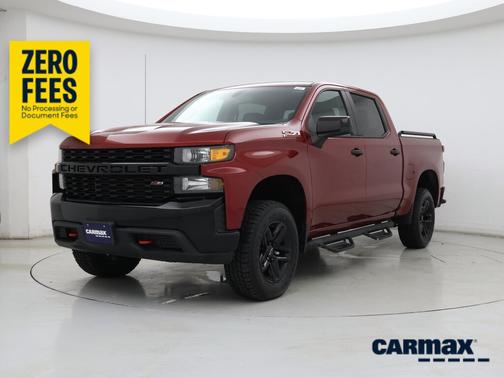 Burgundy 2019 Chevrolet Silverado 1500 Custom Trail Boss