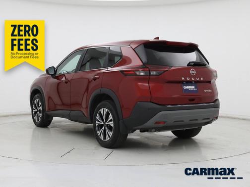 Red 2023 Nissan Rogue SV